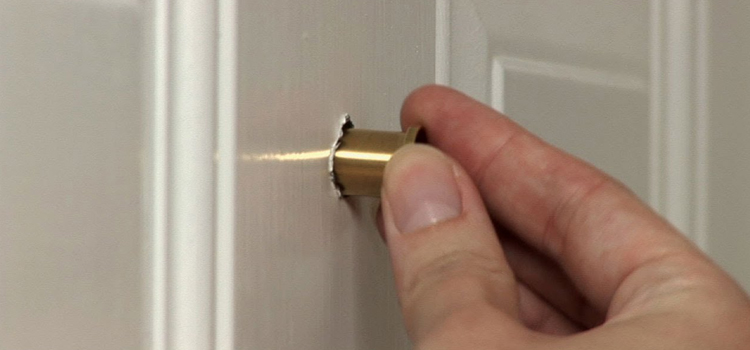 peephole door repair in Desert Hot Springs